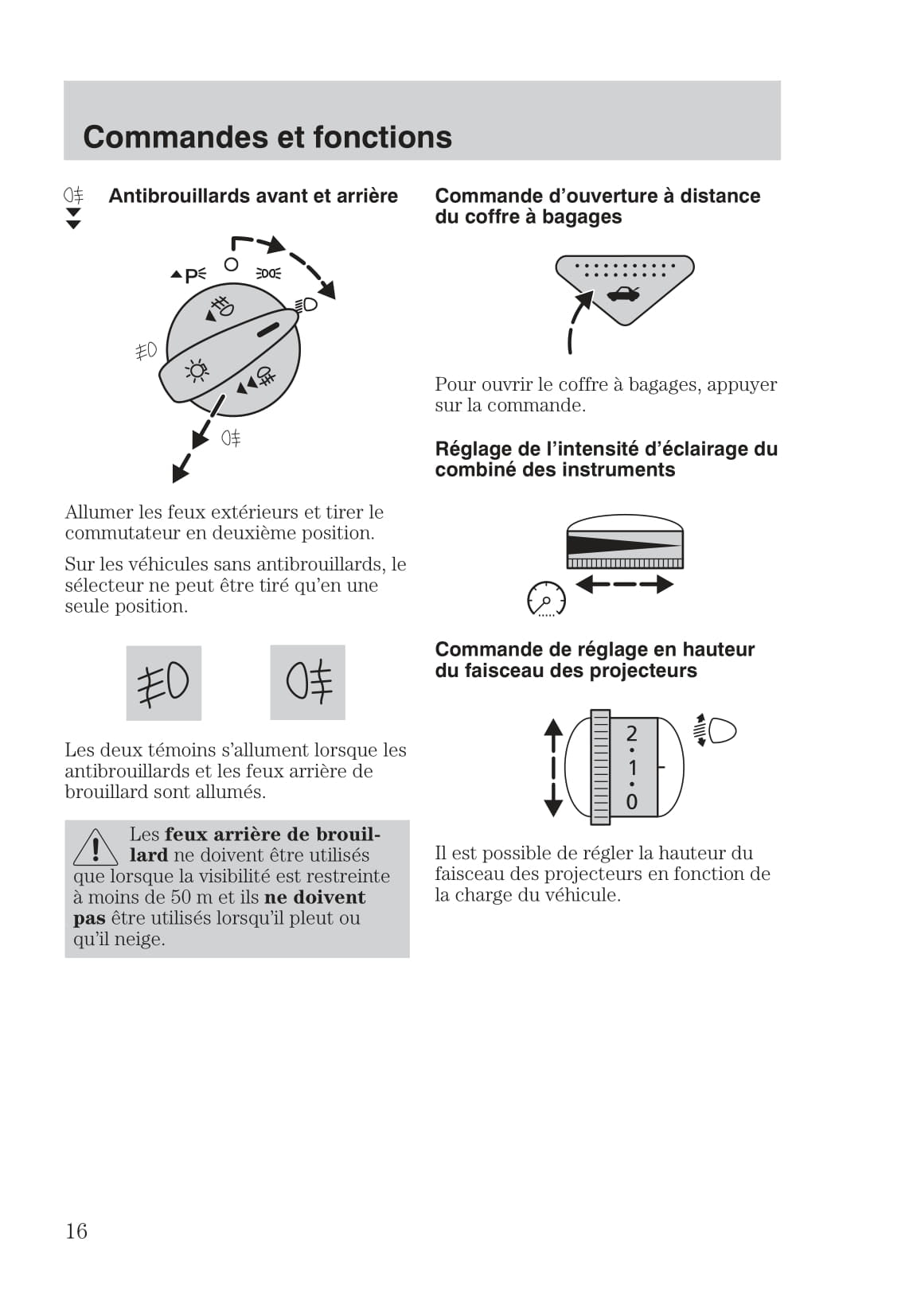 1999-2005 Ford Focus Manuel du propriétaire | Français