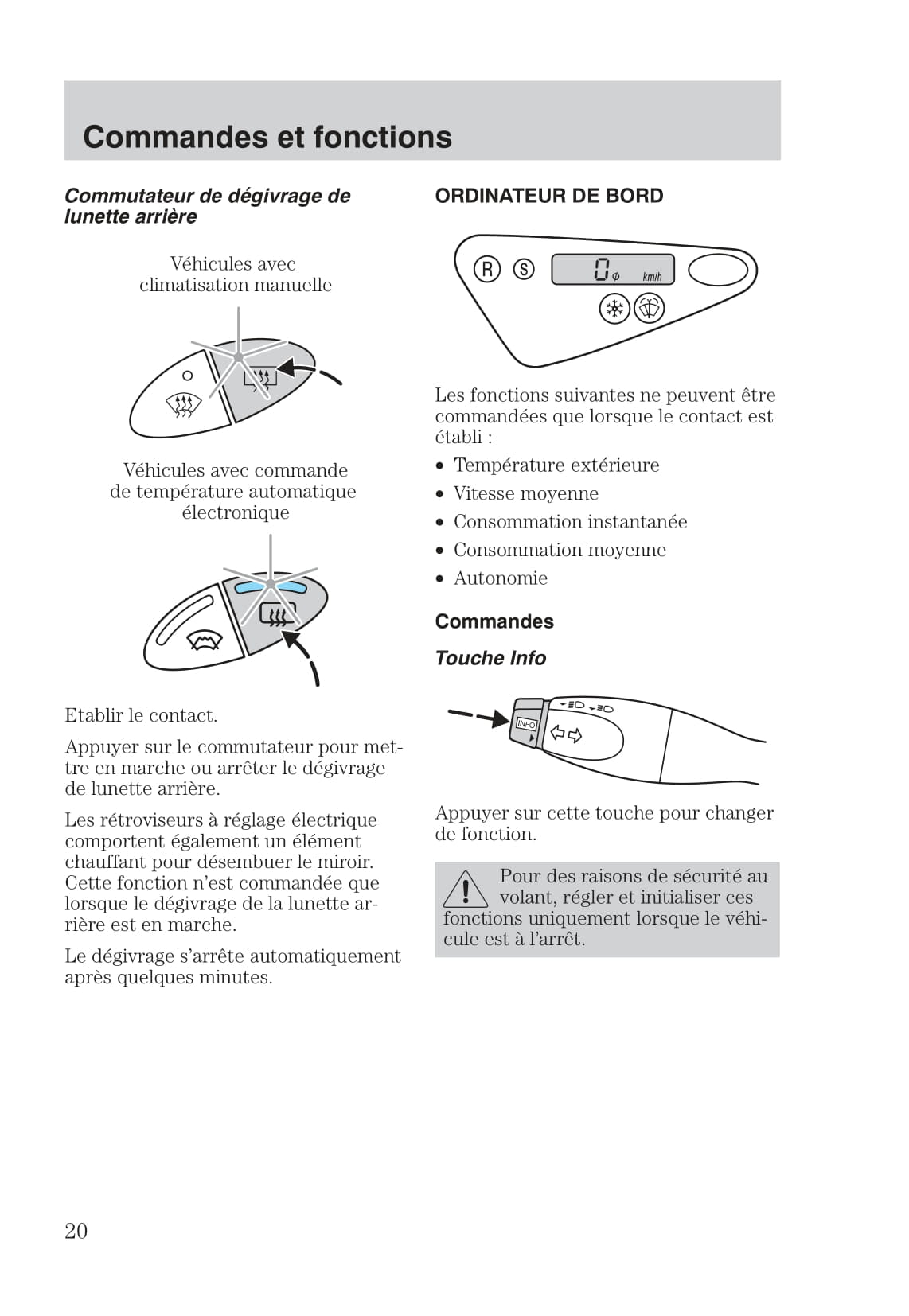 1999-2005 Ford Focus Manuel du propriétaire | Français