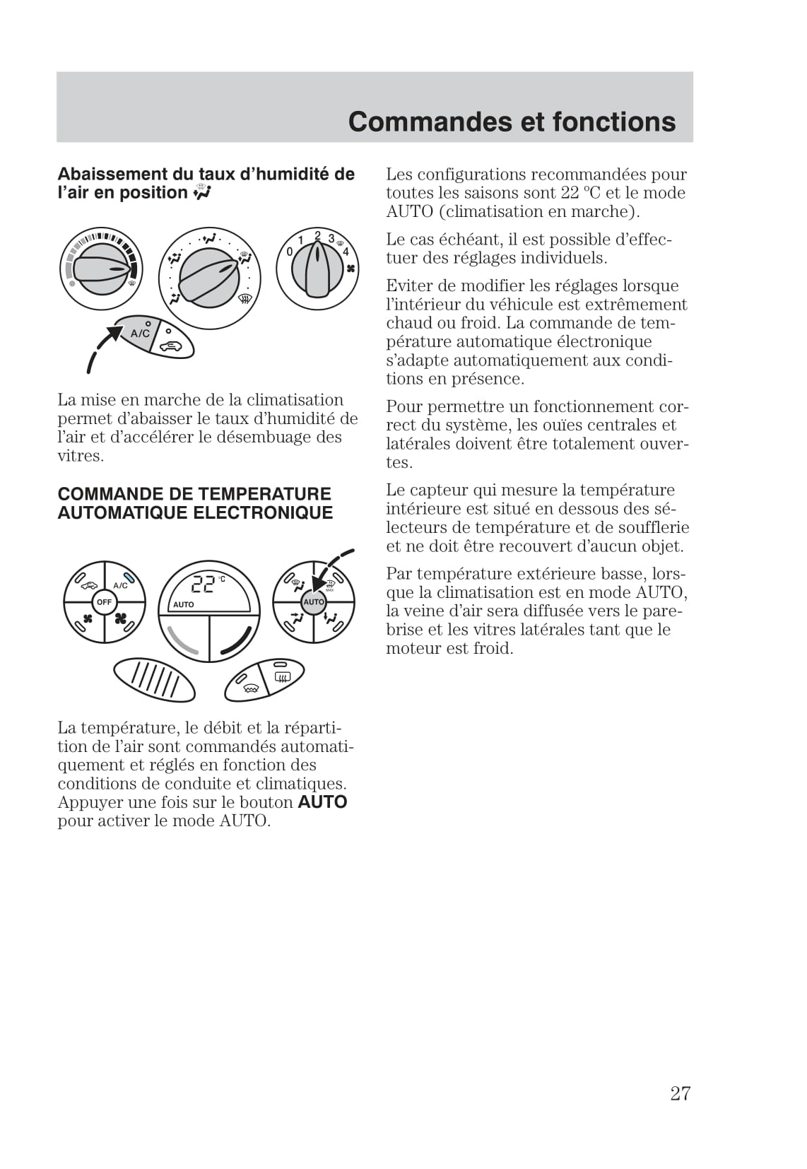 1999-2005 Ford Focus Manuel du propriétaire | Français