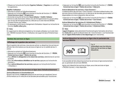 2017-2021 Skoda Kodiaq Bedienungsanleitung | Französisch