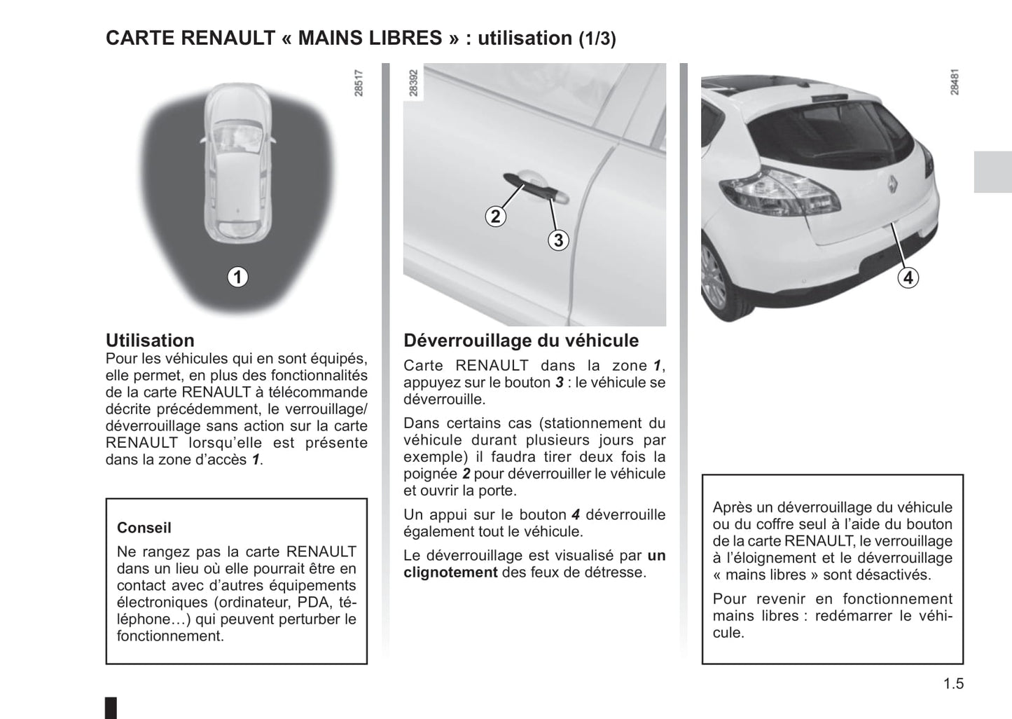 2013-2016 Renault Mégane Manuel du propriétaire | Français