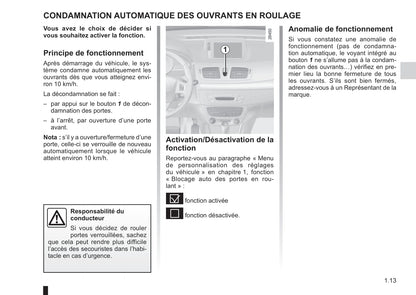 2015-2016 Renault Mégane Owner's Manual | French