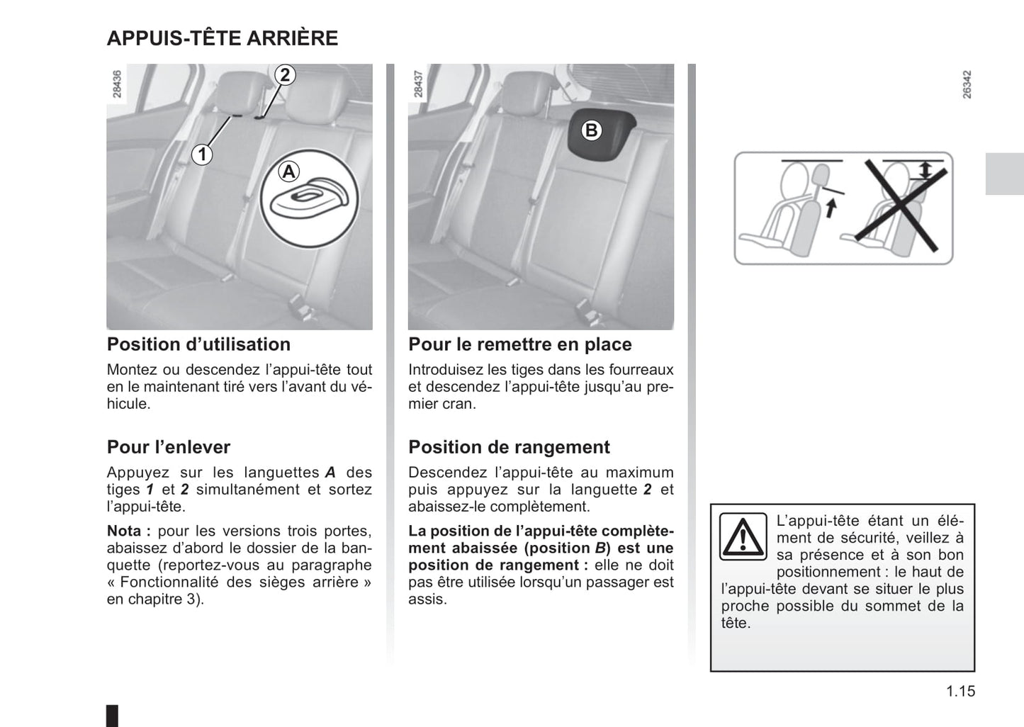 2013-2016 Renault Mégane Manuel du propriétaire | Français