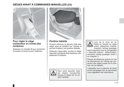 2015-2016 Renault Mégane Owner's Manual | French