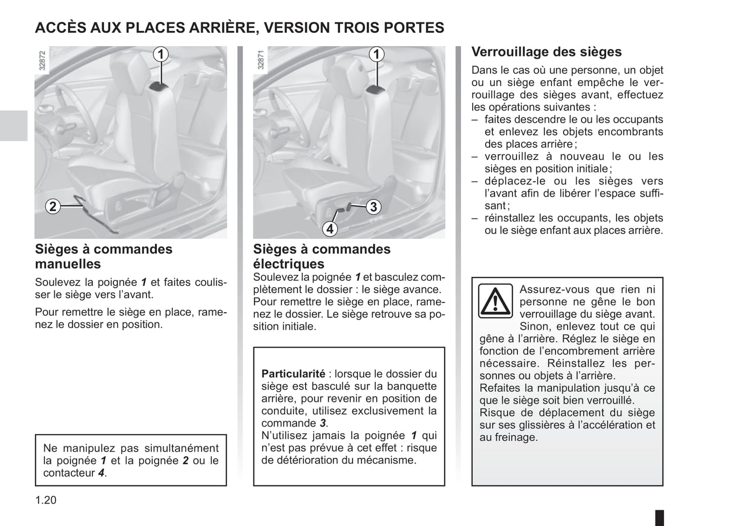 2015-2016 Renault Mégane Owner's Manual | French