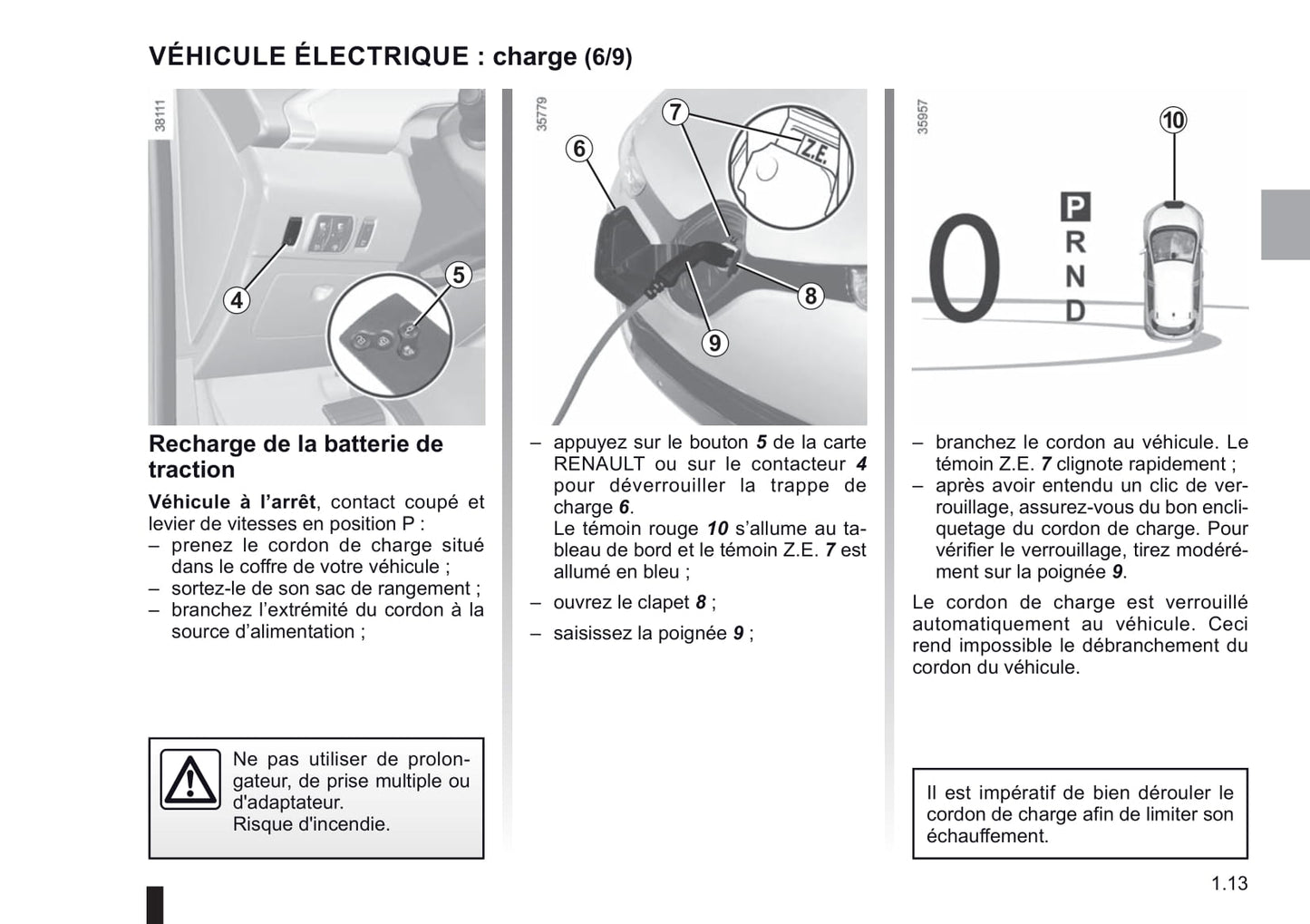 2018-2019 Renault Zoe Gebruikershandleiding | Frans