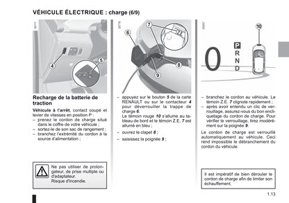 2018-2019 Renault Zoe Owner's Manual | French