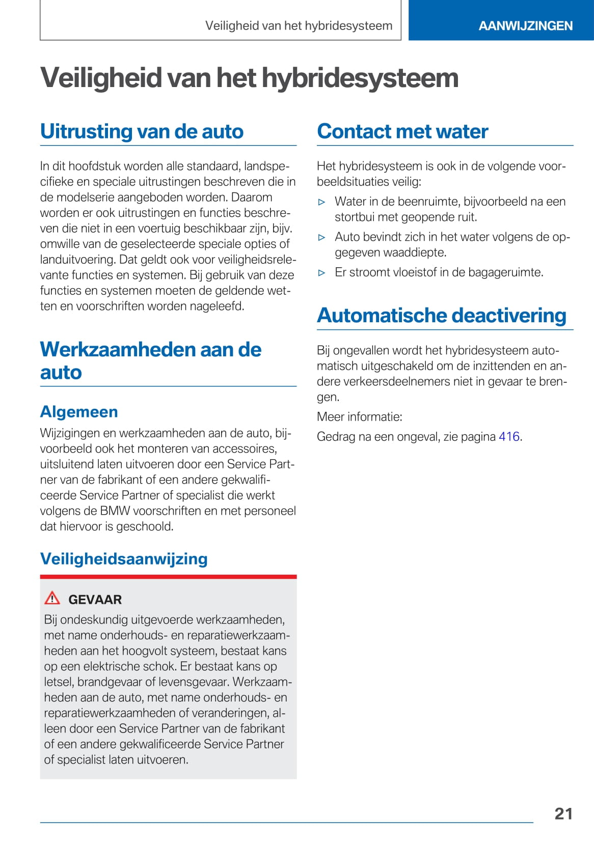 2020-2021 BMW 3 Series Plug-in Hybrid Gebruikershandleiding | Nederlands