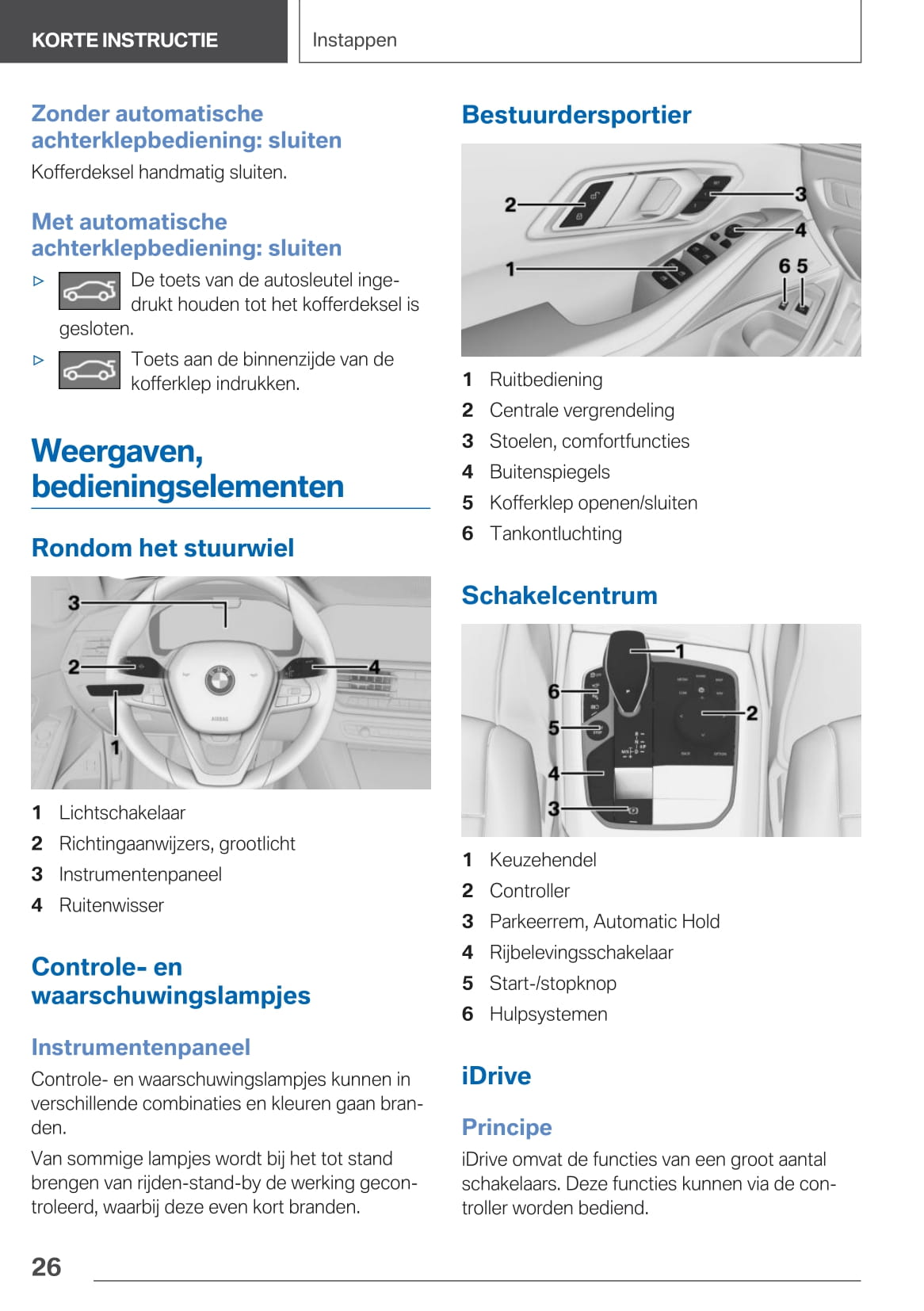 2020-2021 BMW 3 Series Plug-in Hybrid Bedienungsanleitung | Niederländisch