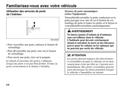 2006 Kia Rio Owner's Manual | French