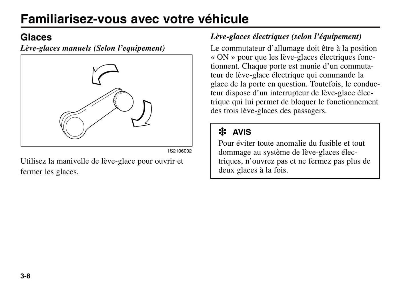 2006 Kia Rio Owner's Manual | French