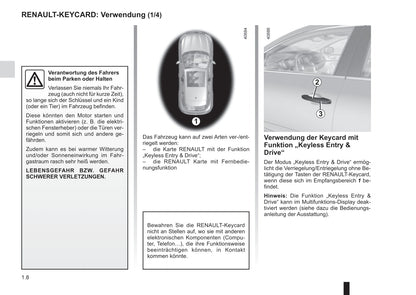 2016-2017 Renault Mégane Owner's Manual | German