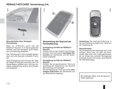 2016-2017 Renault Mégane Owner's Manual | German