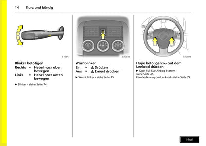 2007-2009 Opel GT Manuel du propriétaire | Allemand