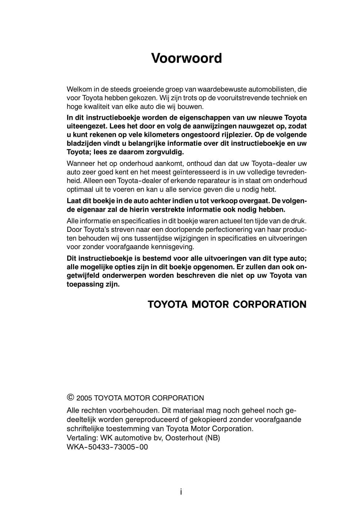 2002-2007 Toyota Land Cruiser 100 Manuel du propriétaire | Néerlandais