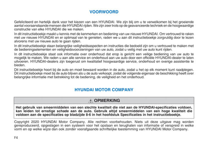 2018-2023 Hyundai Nexo Manuel du propriétaire | Néerlandais