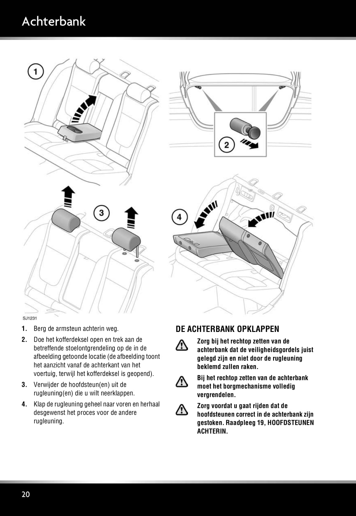 2008-2009 Jaguar XF Owner's Manual | Dutch