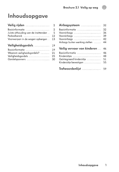 2003-2009 Volkswagen Multivan/Transporter Gebruikershandleiding | Nederlands