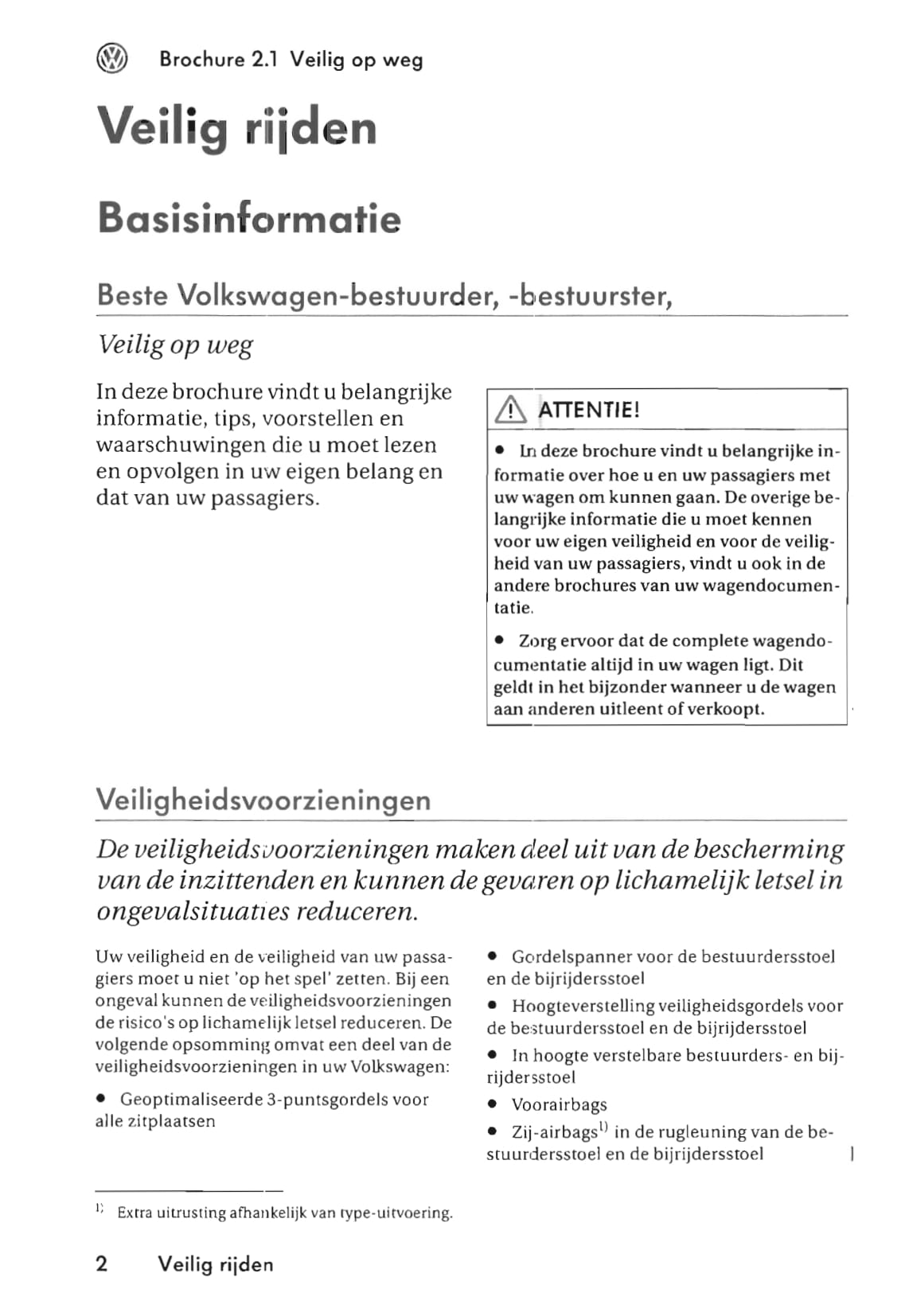 2003-2009 Volkswagen Multivan/Transporter Gebruikershandleiding | Nederlands