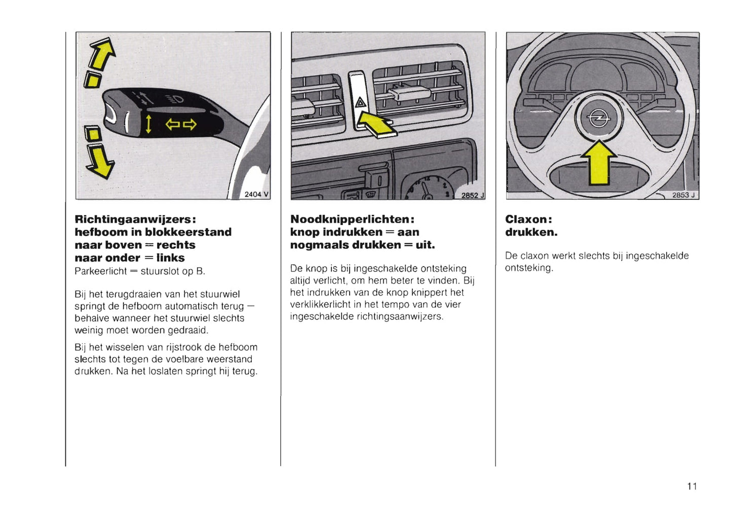 1988-1992 Opel Vectra Gebruikershandleiding | Nederlands