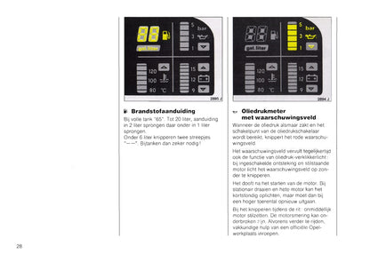 1988-1992 Opel Vectra Owner's Manual | Dutch