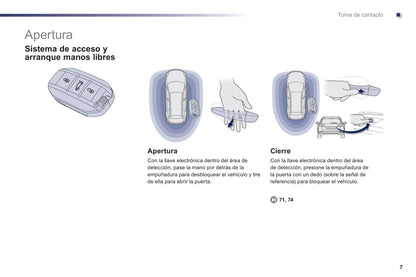 2013-2014 Peugeot 508 Owner's Manual | Spanish