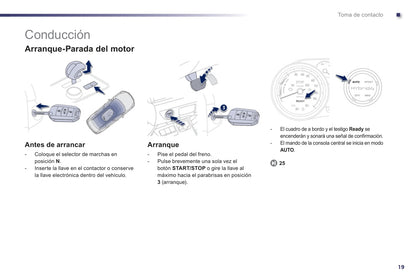 2013-2014 Peugeot 508 Owner's Manual | Spanish