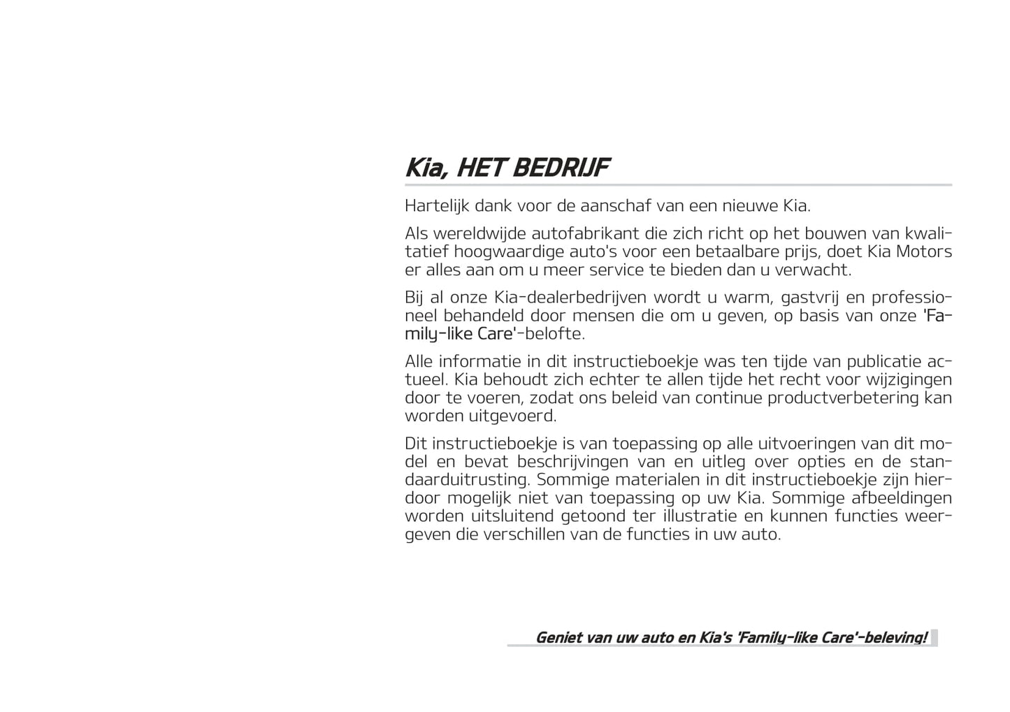 2019-2020 Kia e-Soul Bedienungsanleitung | Niederländisch