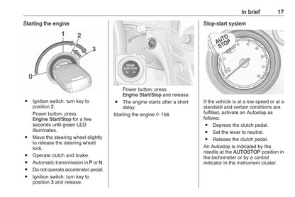 2016-2017 Vauxhall Insignia Owner's Manual | English