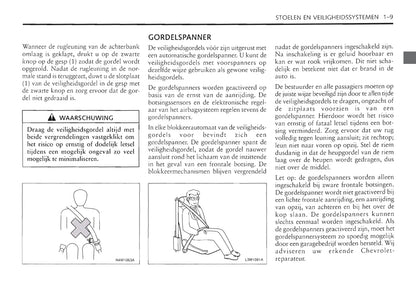 2004-2010 Chevrolet Nubira Owner's Manual | Dutch