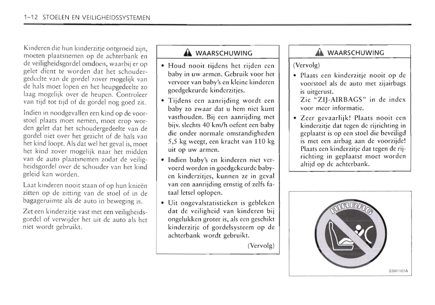 2004-2010 Chevrolet Nubira Owner's Manual | Dutch