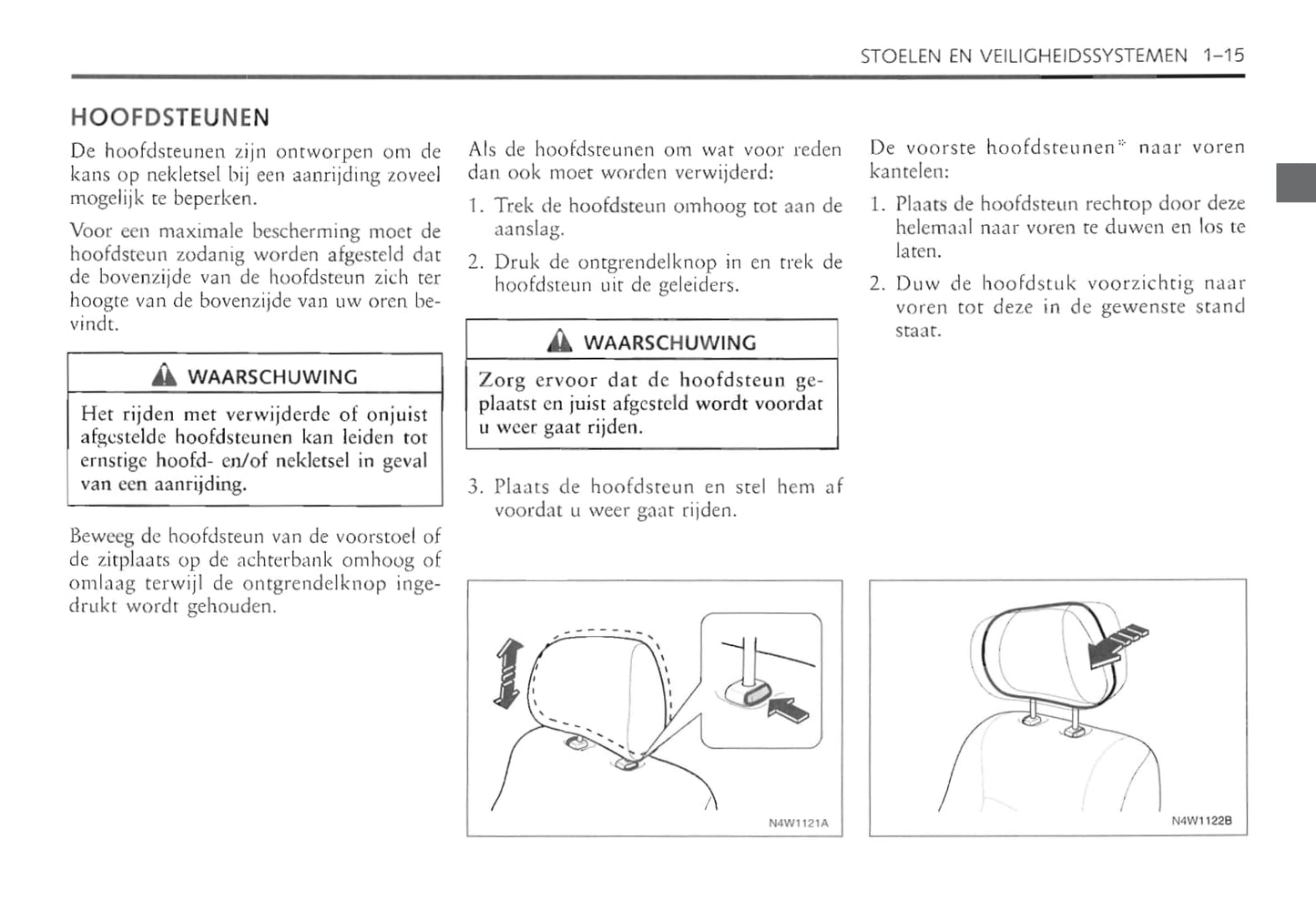 2004-2010 Chevrolet Nubira Owner's Manual | Dutch