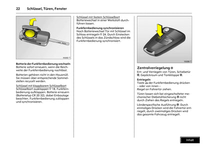 2009-2011 Opel Combo Owner's Manual | German