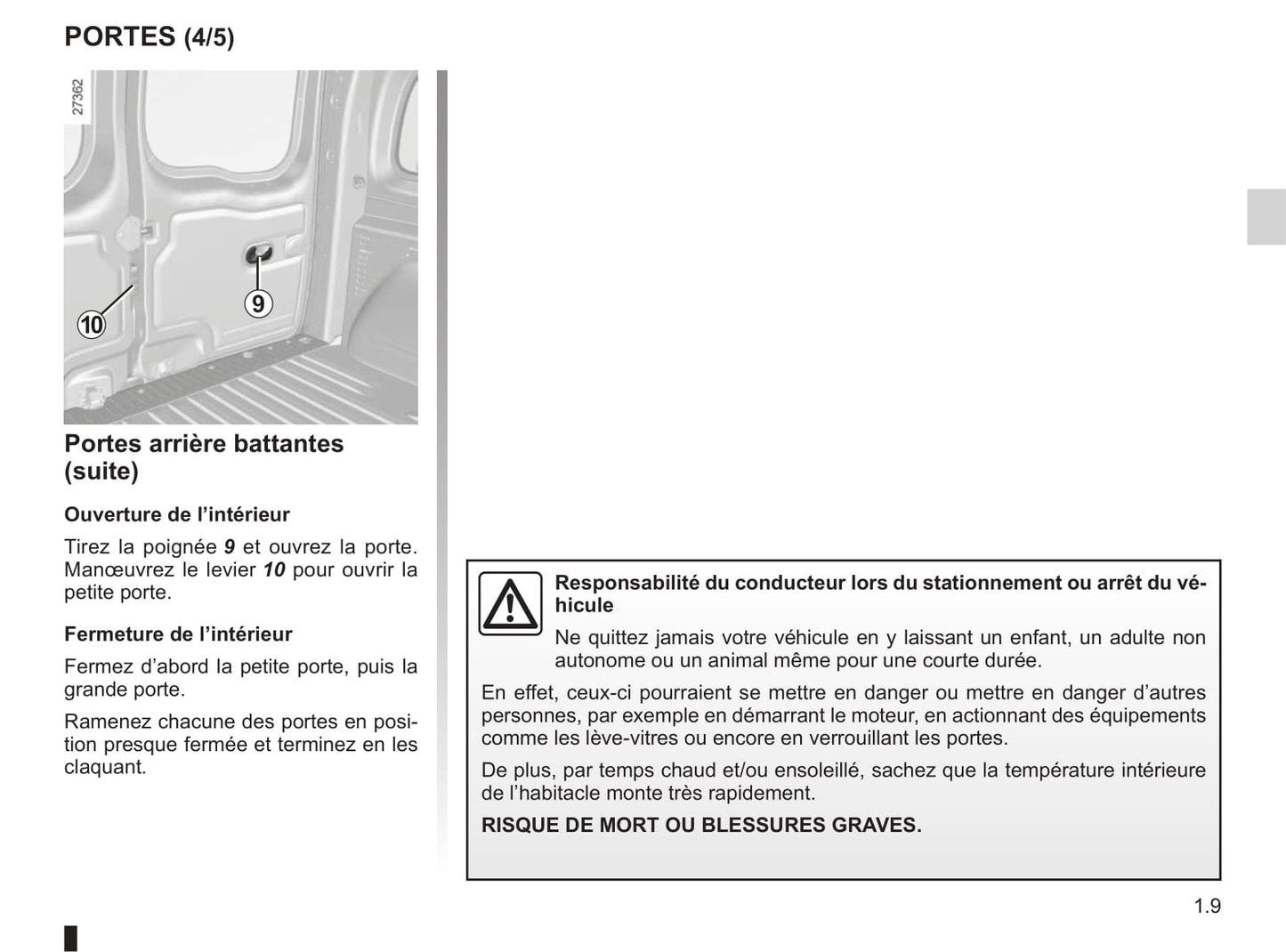 2012-2013 Renault Kangoo Gebruikershandleiding | Frans