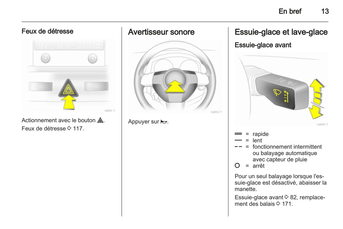 2010-2011 Opel Zafira Manuel du propriétaire | Français