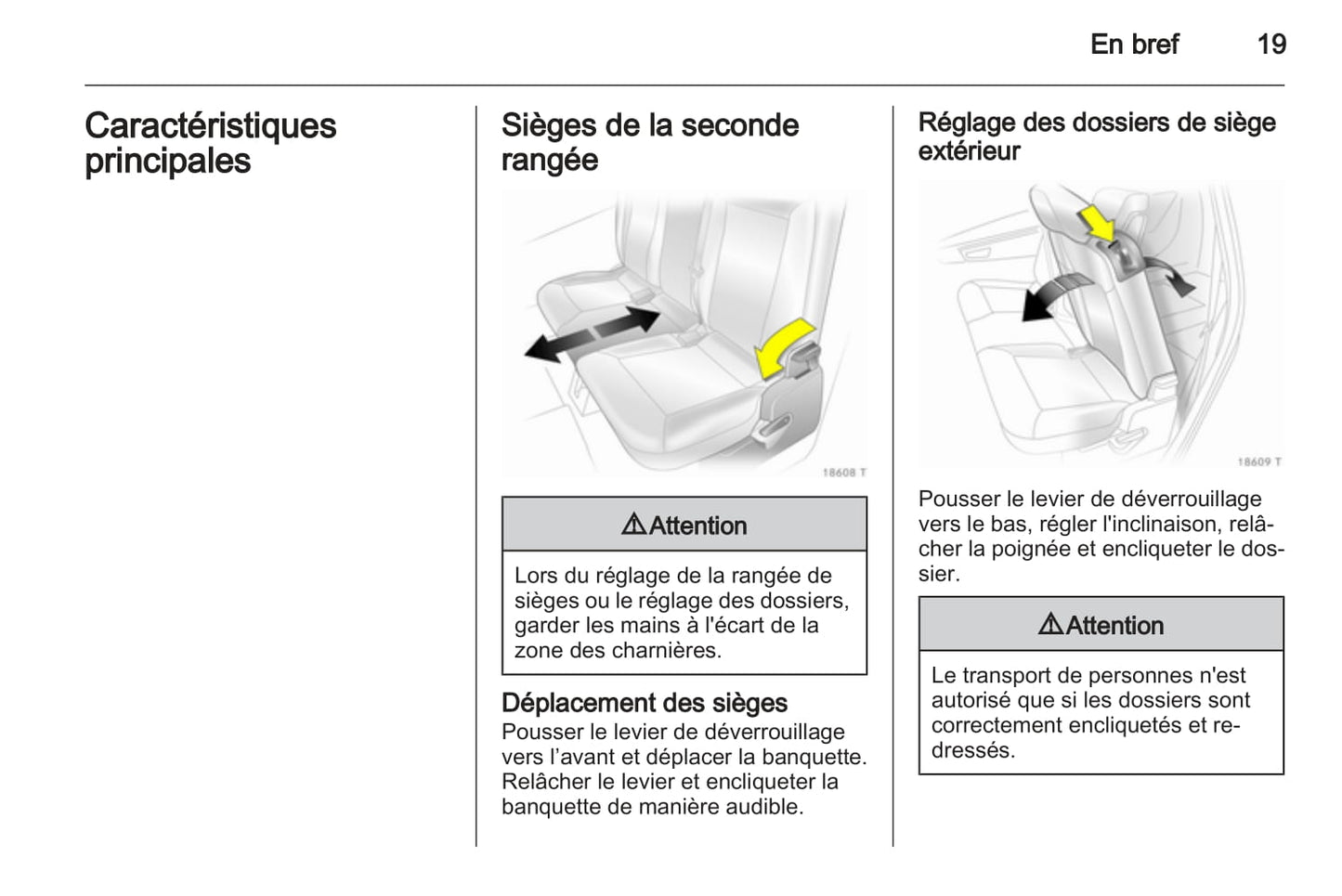 2010-2011 Opel Zafira Manuel du propriétaire | Français