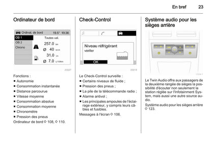 2010-2011 Opel Zafira Manuel du propriétaire | Français