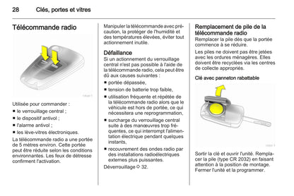 2010-2011 Opel Zafira Bedienungsanleitung | Französisch