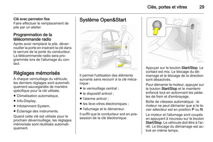 2010-2011 Opel Zafira Bedienungsanleitung | Französisch