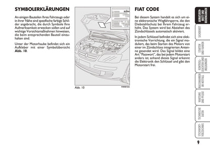 2010-2011 Fiat Idea Bedienungsanleitung | Deutsch