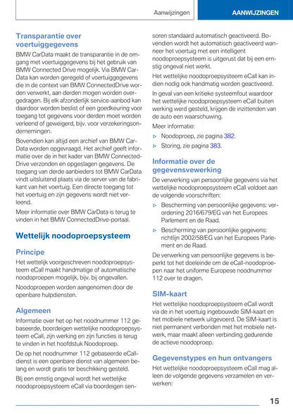 2020-2021 BMW M4 Owner's Manual | Dutch