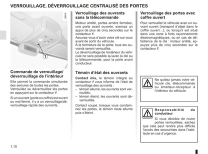 2018-2019 Renault Master Owner's Manual | French