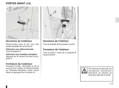 2018-2019 Renault Master Owner's Manual | French