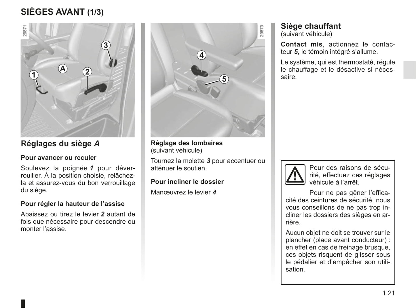 2018-2019 Renault Master Owner's Manual | French