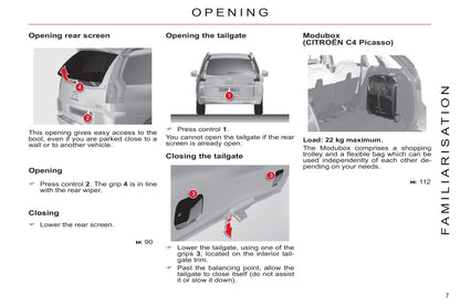 2011-2013 Citroën C4 Picasso/Grand C4 Picasso Bedienungsanleitung | Englisch