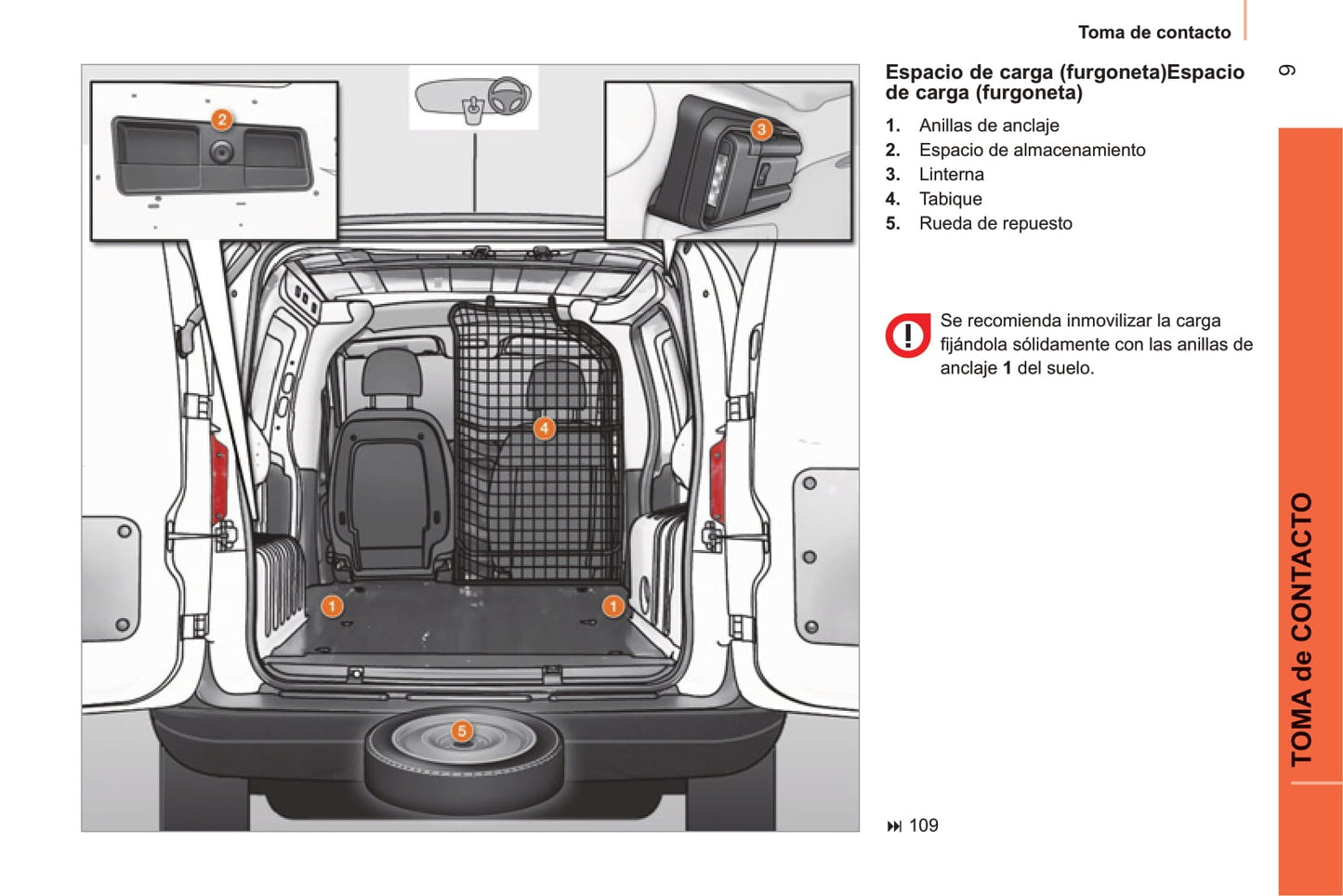 2014 Peugeot Bipper Bedienungsanleitung | Spanisch