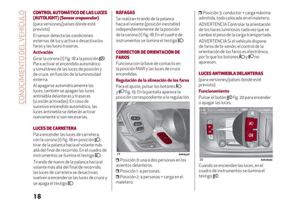 2016-2021 Alfa Romeo Giulietta Manuel du propriétaire | Espagnol