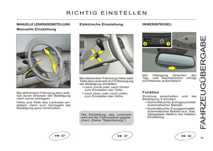 2011-2012 Citroën C6 Owner's Manual | German