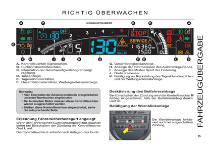 2011-2012 Citroën C6 Owner's Manual | German