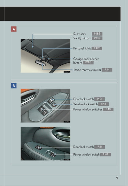 2009 Lexus SC 430 Gebruikershandleiding | Engels